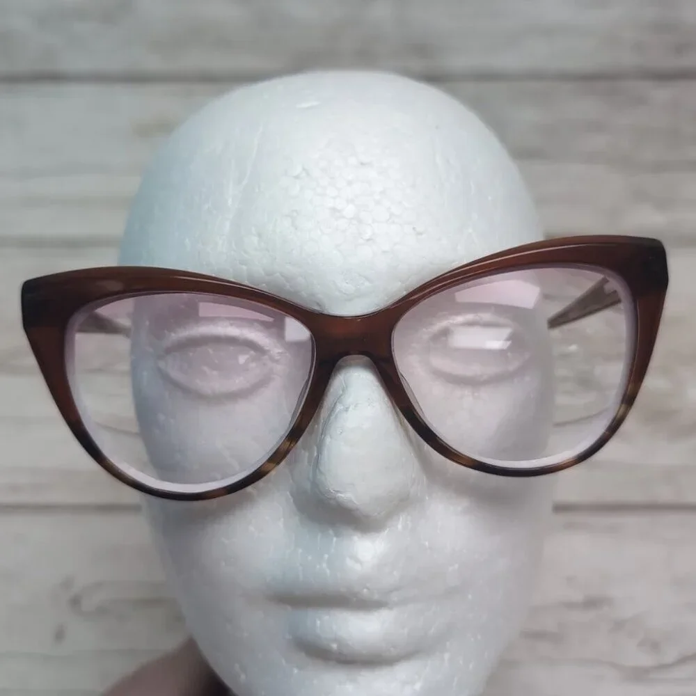 Dolce and Gabbana Dolce 3206 Brown Cat Eye Eyeglasses Frames